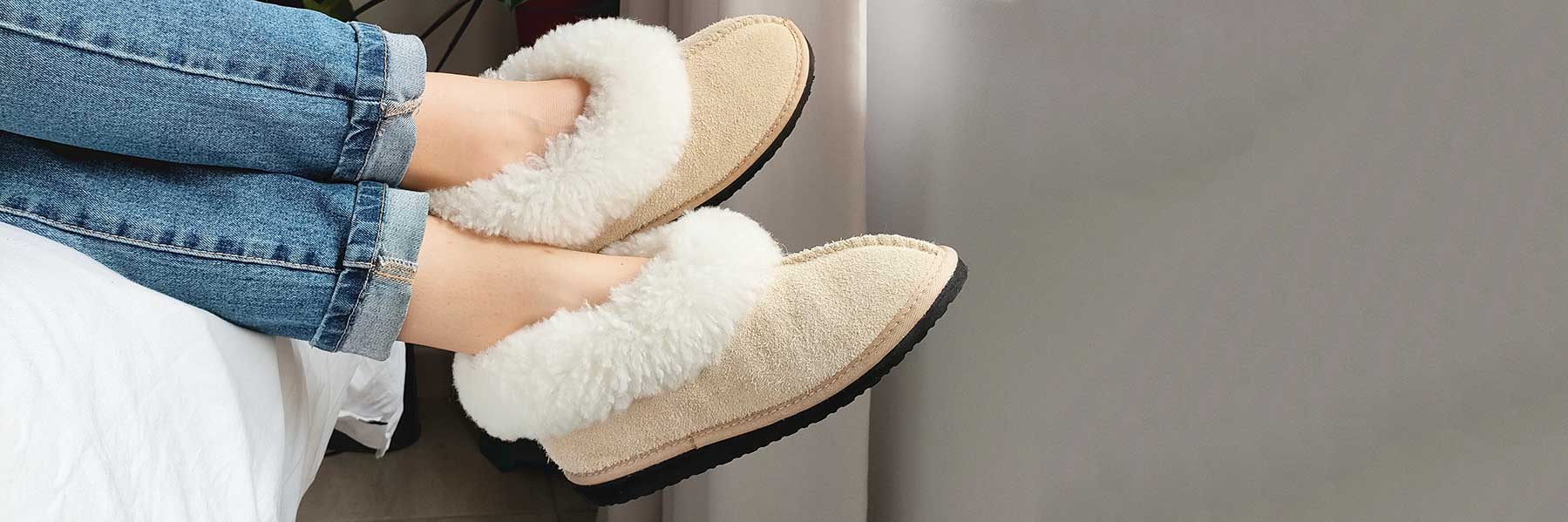 Sheepskin & Wool Slippers