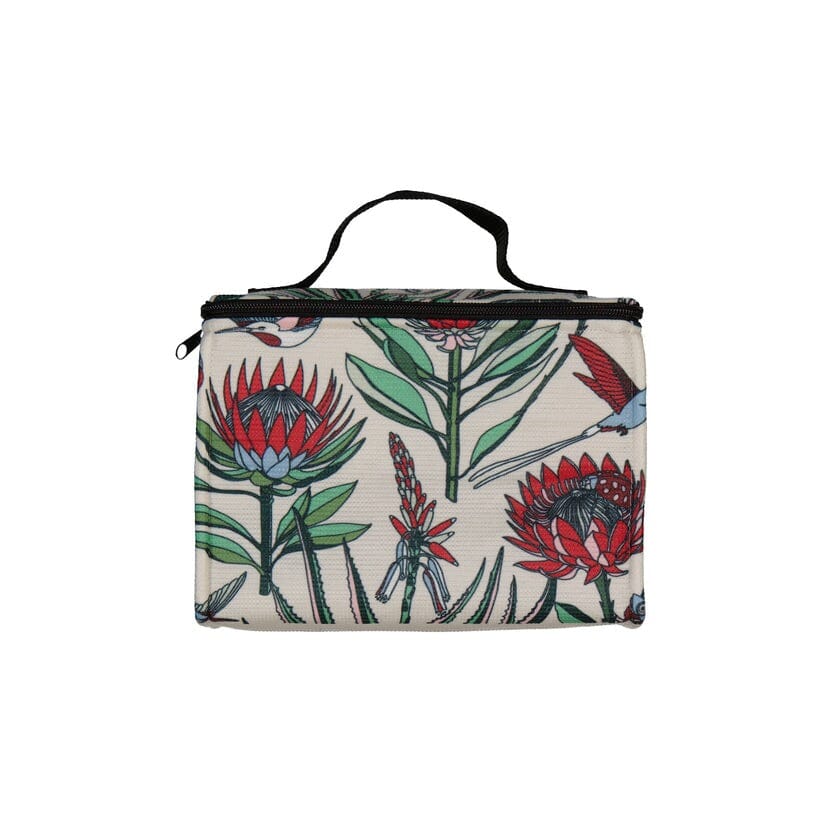 aLoveSupreme Cooler Bags (Small) Food Storage aLoveSupreme bloom (red on cream)