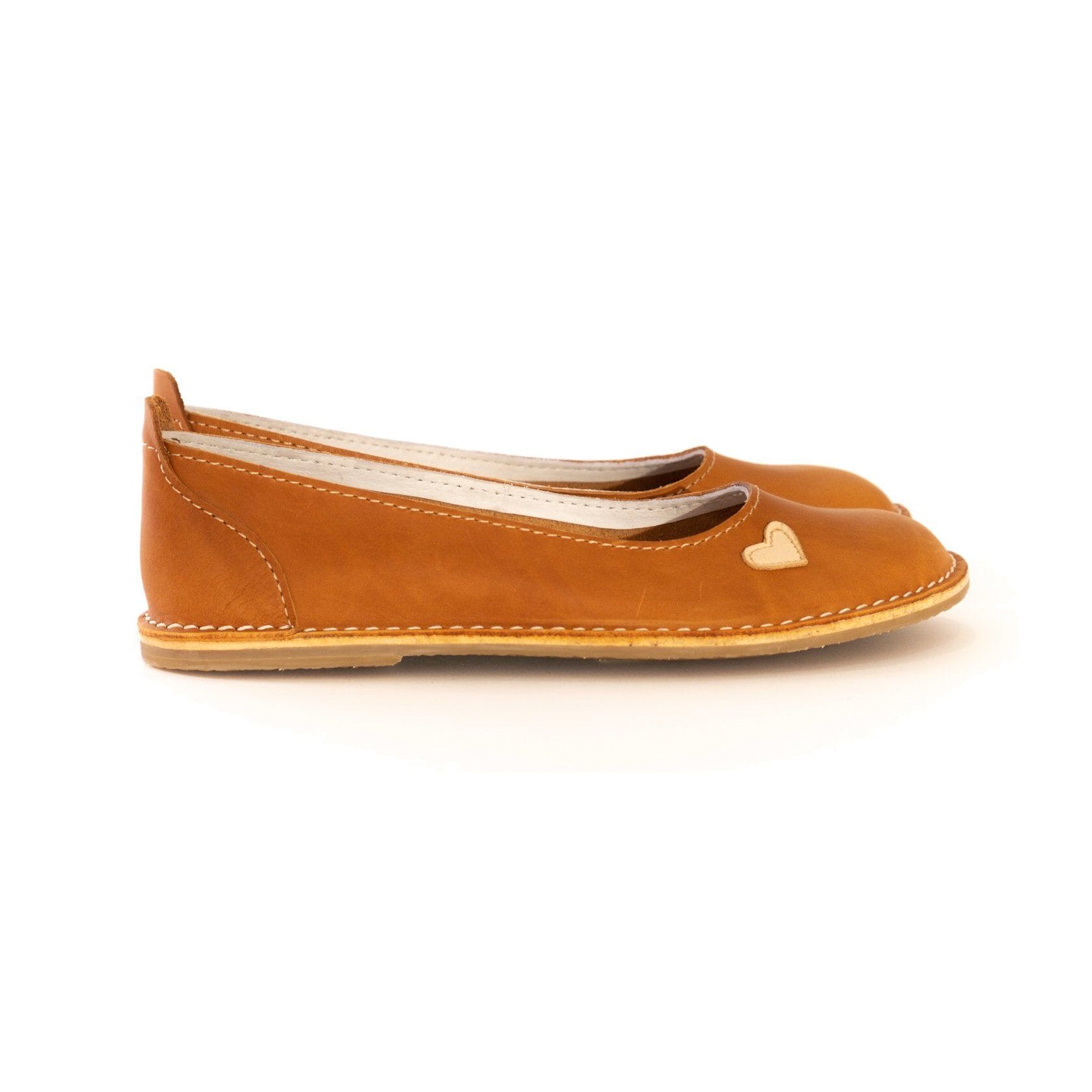 Bummel Zuri Leather Ballerina Shoe - Namib Shoes Bummel