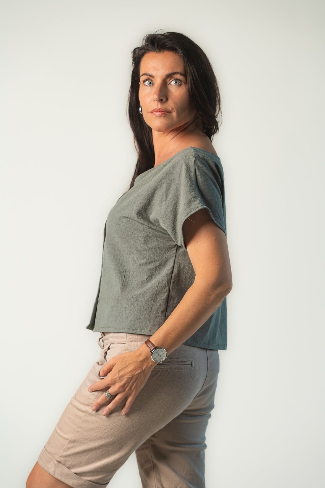 Cotton O 'Riley' Shirt Bottoms Cotton O