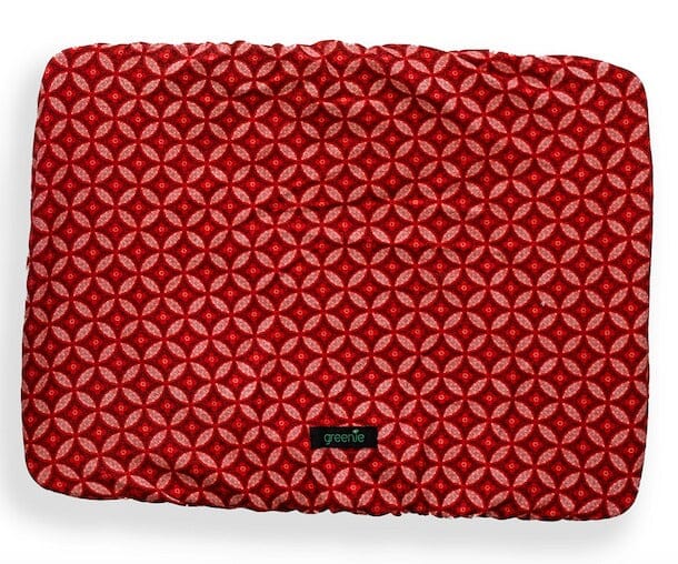Greenie Food Rectangular Cover Shweshwe Food Storage Greenie Red