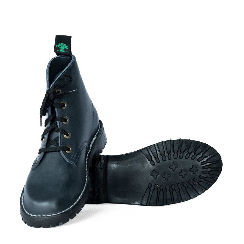 Groundcover Berlin Ladies Boot - Navy Boots Groundcover