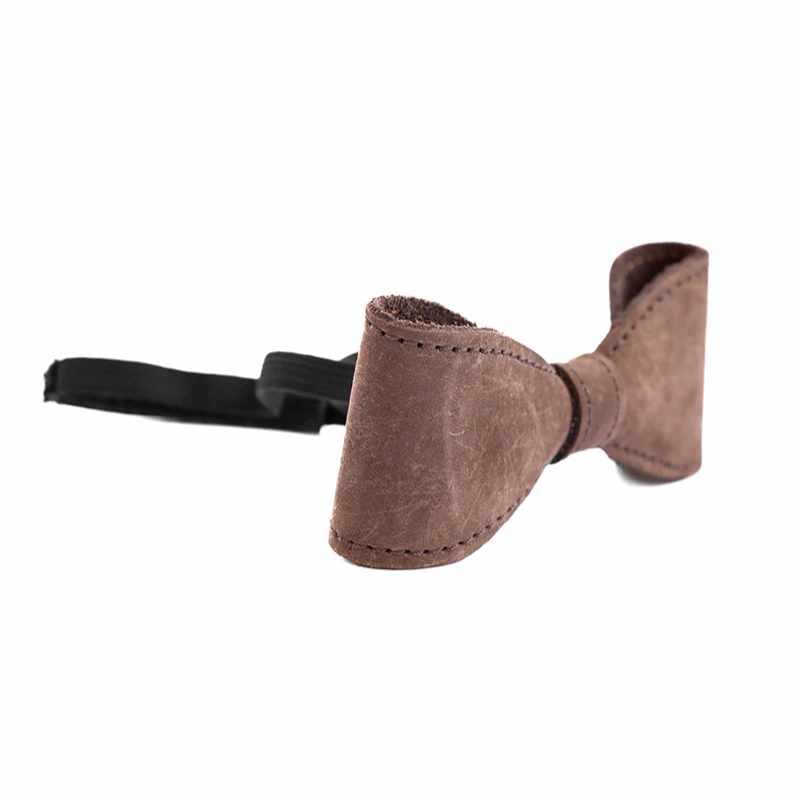 Groundcover Leather Bow Ties Ties, Bow Ties & Suspenders Groundcover brown