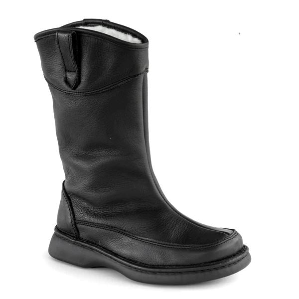 Groundcover Tundra Ladies Wool Boot - Black Boots Groundcover 