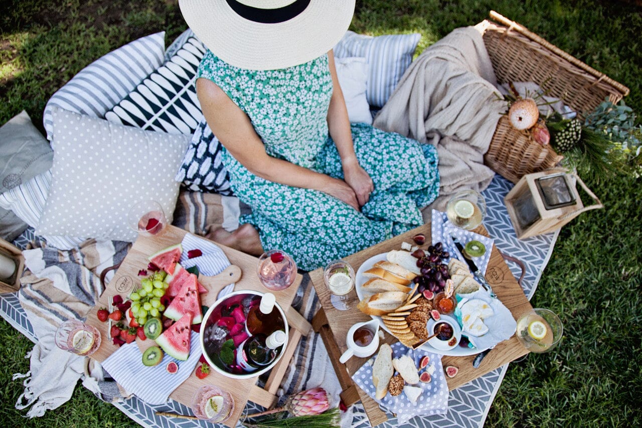 r.a.w Foldable Picnic Table (with cut-out) Garden Accessories RA Woodcraft