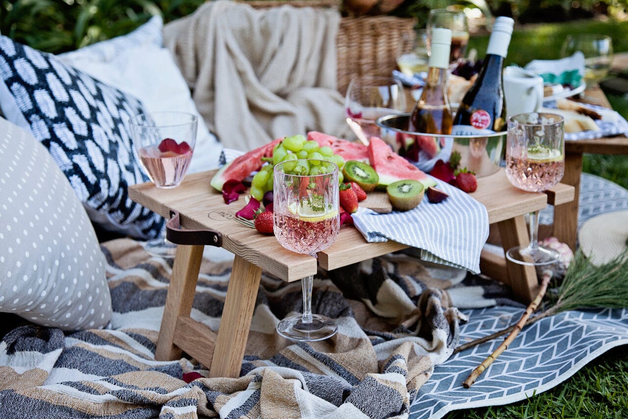 r.a.w Foldable Picnic Table (with cut-out) Garden Accessories RA Woodcraft