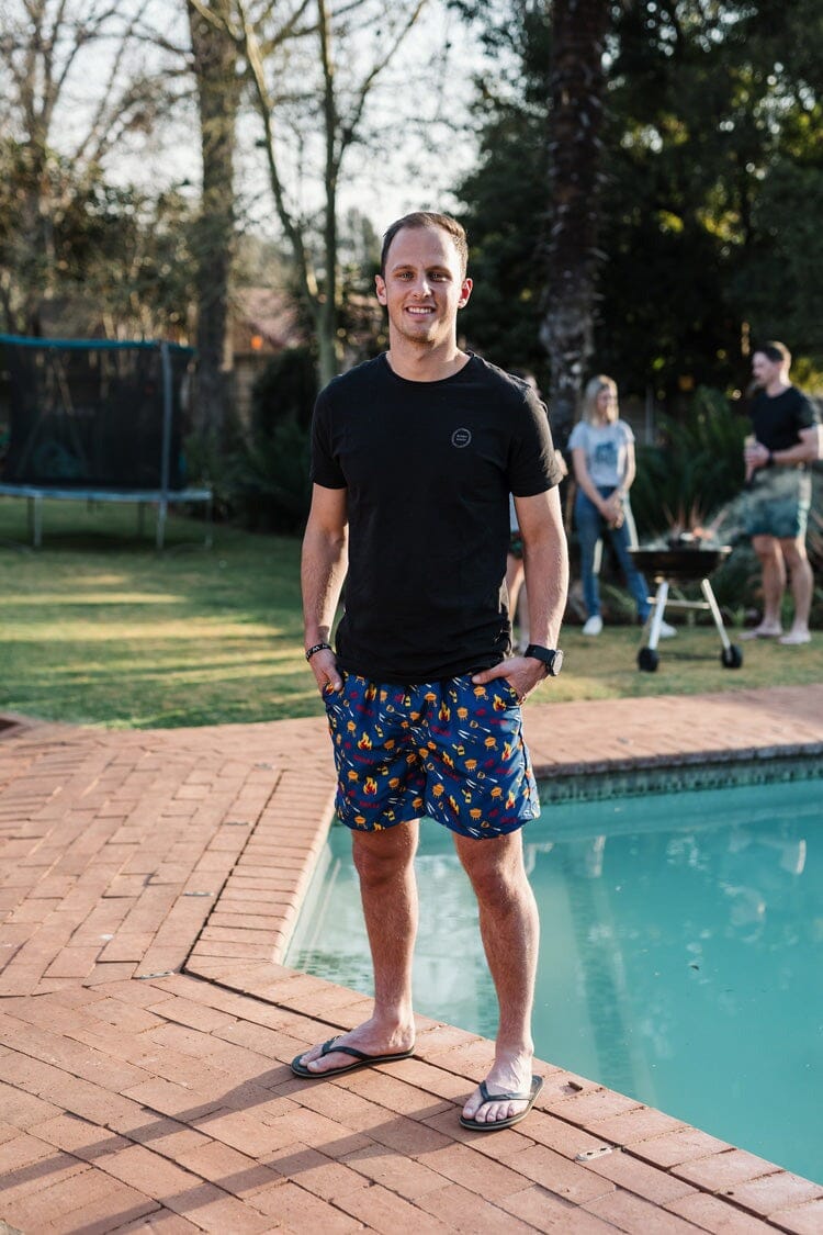 Republk Mens 'Braai' Swim Shorts Bottoms Republk