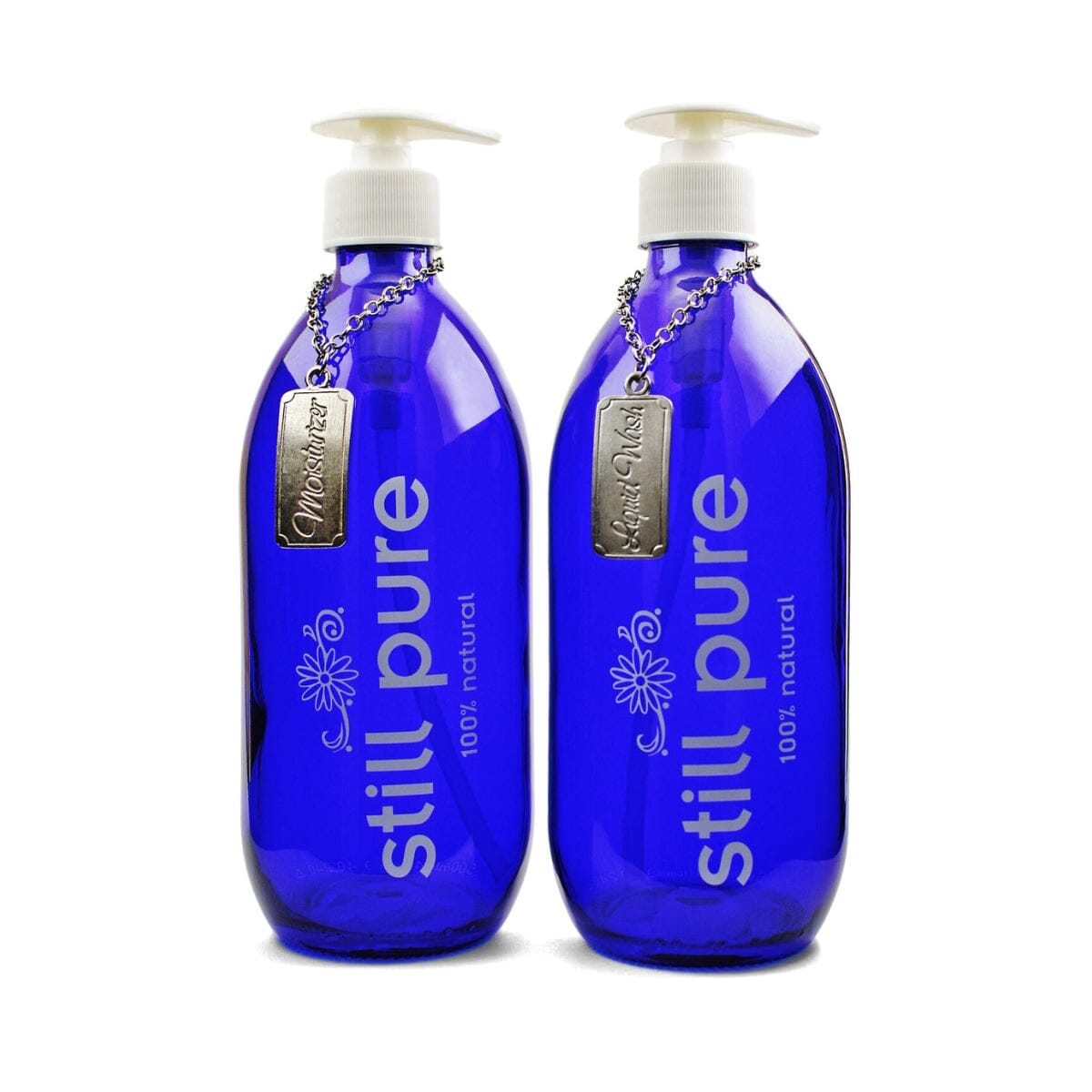 Still Pure Refill Glass Bottle with Tag Hand & Body Washes Still Pure 