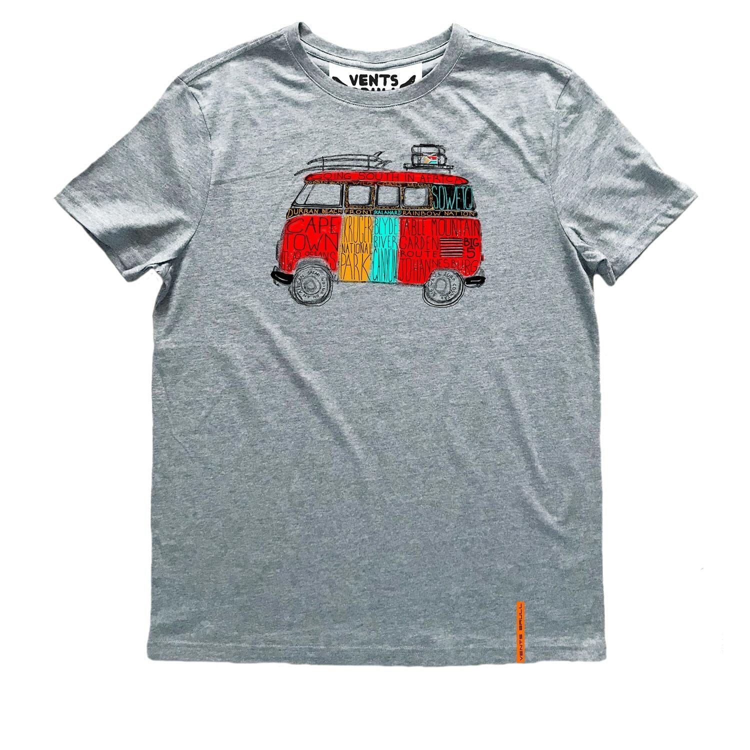 Vents Brull 'Travel South' T-Shirt Tops Vents Brull