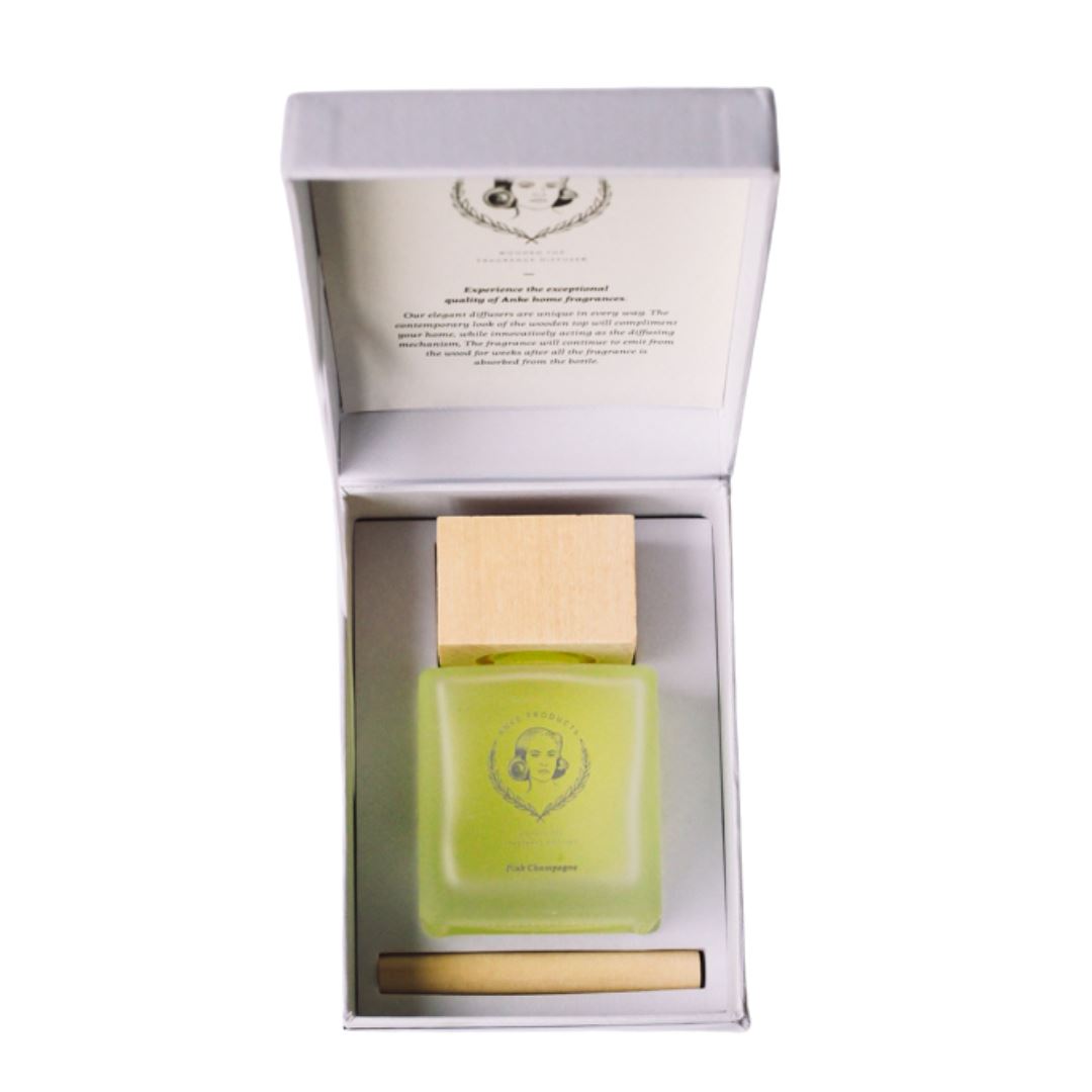 Anke Pink Champagne Wooden Top Diffuser Home Fragrances Anke