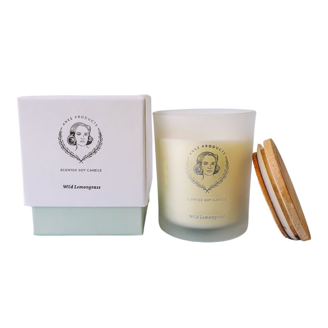 Anke Wild Lemongrass Soy Candles Candles Anke 160g 