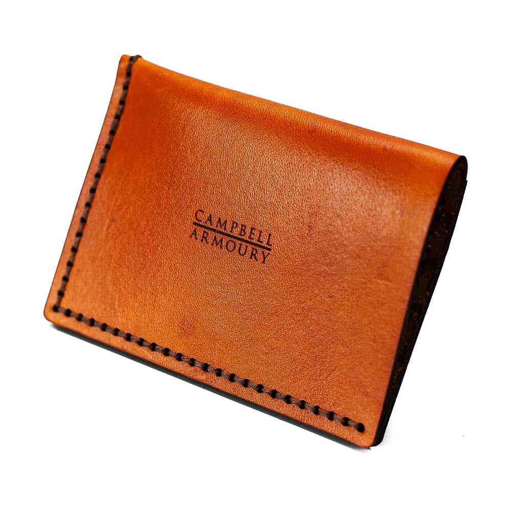 Campbell Armoury Leather Cardholder Wallets Campbell Armoury tan 