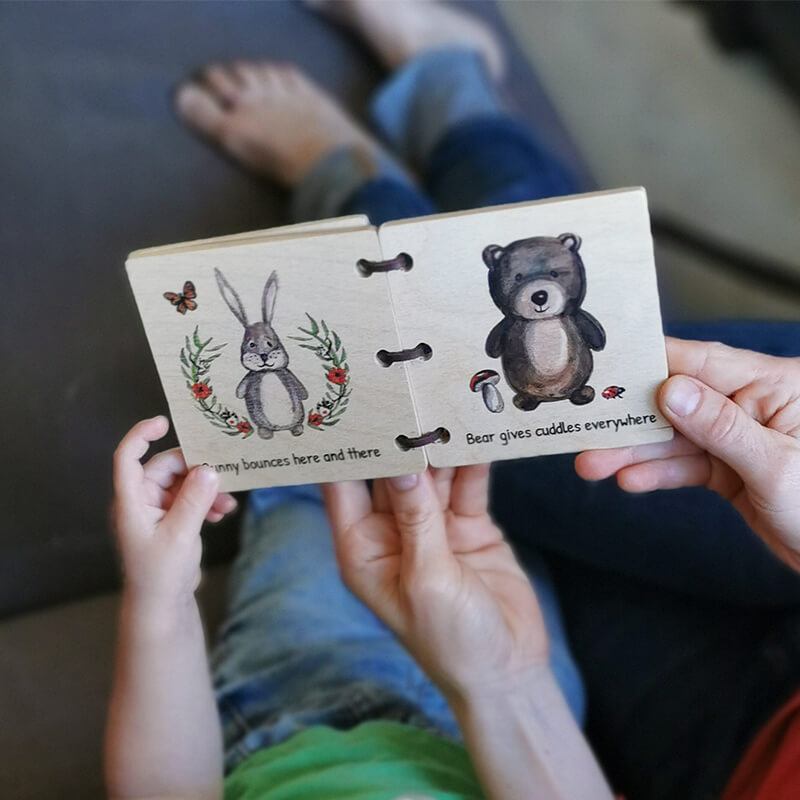 Envirokid Baby Book Forest Friends Books Envirokid