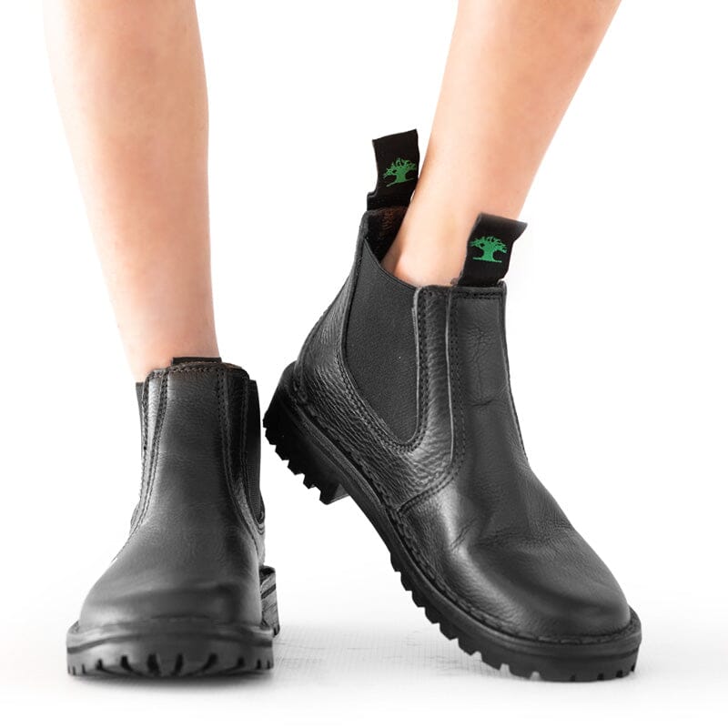 Groundcover Chelsea Men's Black Leather Boot Boots Groundcover