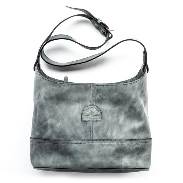 Groundcover Leather Bucket Bag Bags & Handbags Groundcover antique grey