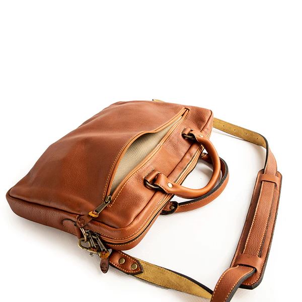 Groundcover Jameson Leather Laptop Bag Bags & Handbags Groundcover
