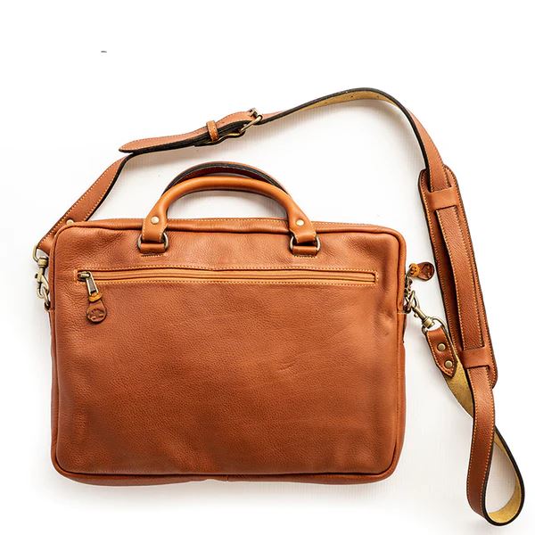 Groundcover Jameson Leather Laptop Bag Bags & Handbags Groundcover