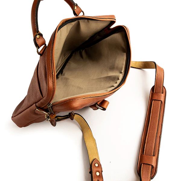 Groundcover Jameson Leather Laptop Bag Bags & Handbags Groundcover