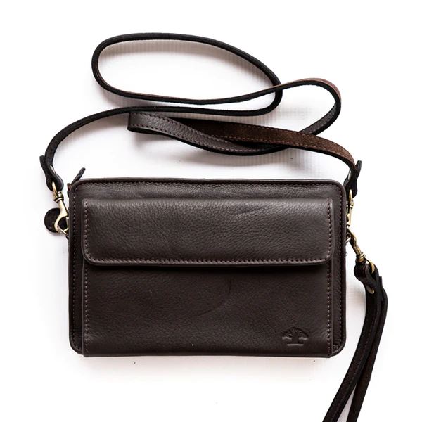 Groundcover Leather Unisex Bag Bags & Handbags Groundcover black