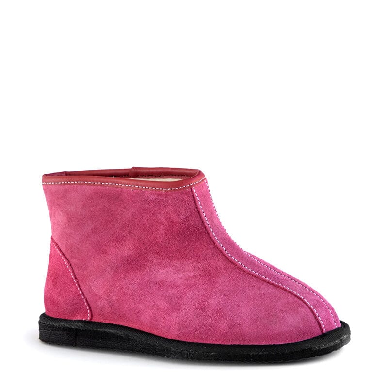 Groundcover Pink Wool Ankle Boot Boots Groundcover 