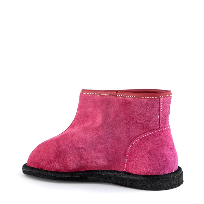 Groundcover Pink Wool Ankle Boot Boots Groundcover 