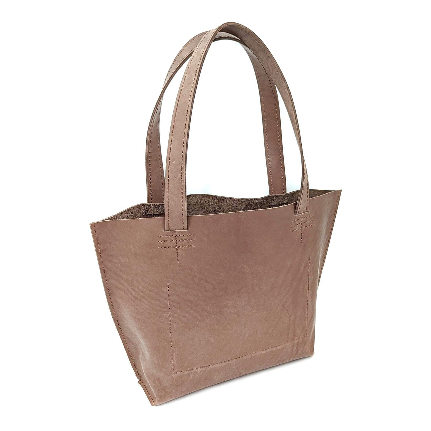 Haritons Urban Leather Shopper Bag Bags & Handbags Haritons Soft Brown 