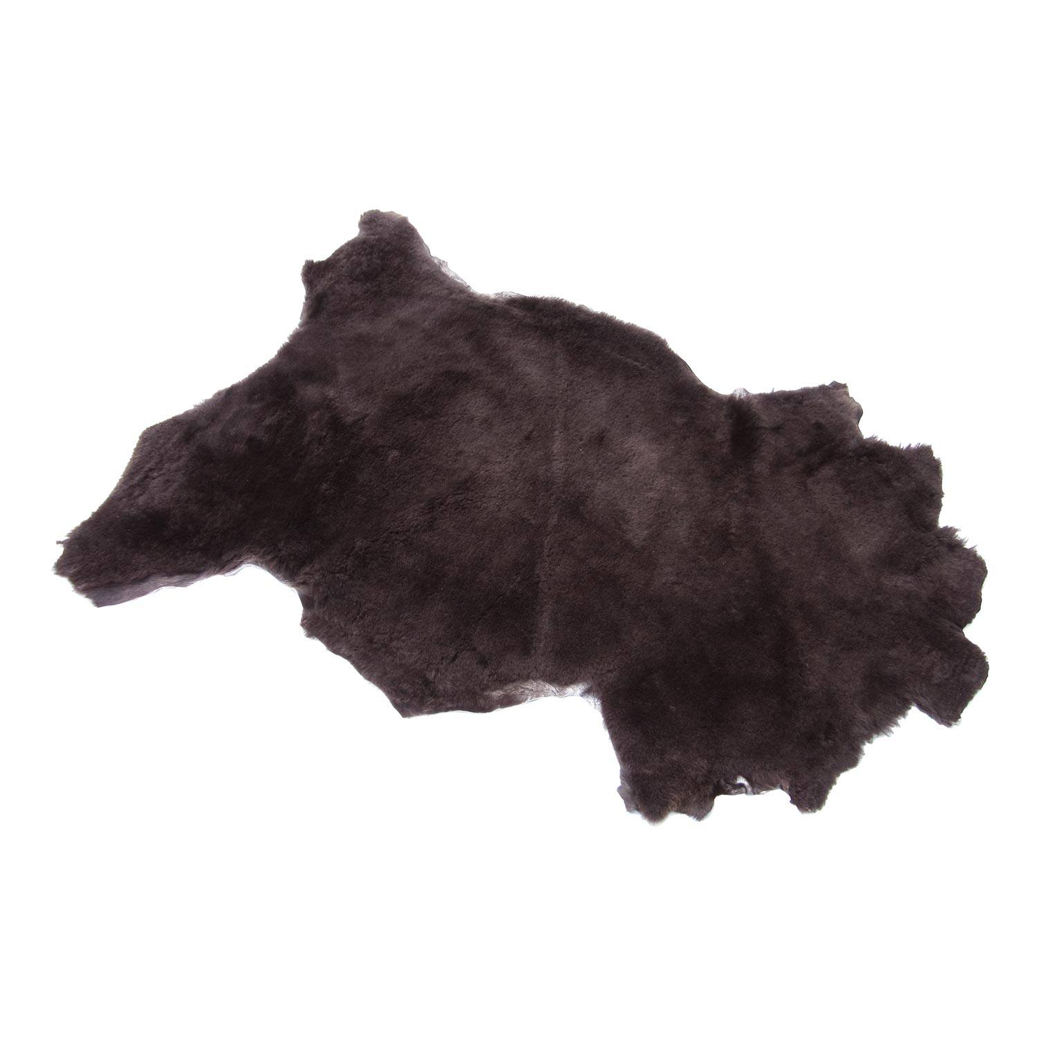 Made by Artisans Dark Chocolate Merino Wool Sheepskin Sheepskins Made by Artisans