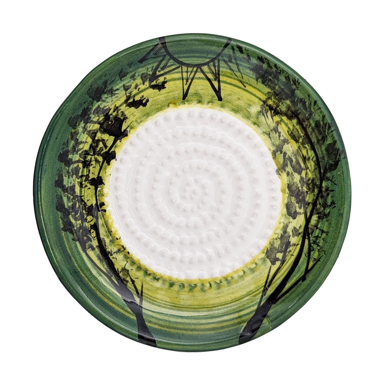 Nelchris Arts African Grater Plate Ceramics Nelchris Arts