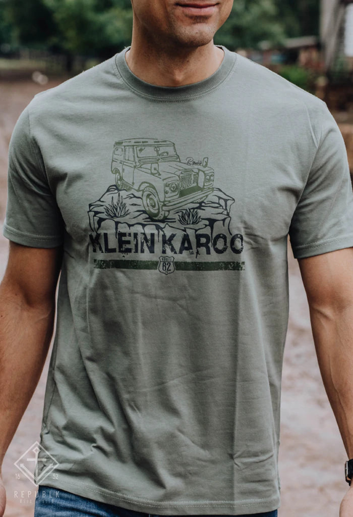 Republk Mens 'Klein Karoo' T-Shirt Tops Republk