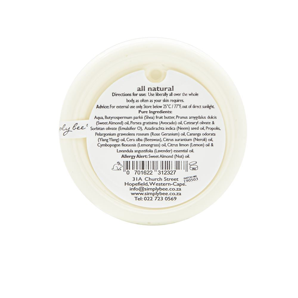 Simply Bee Body Butter 250ml Body Moisturisers Simply Bee 