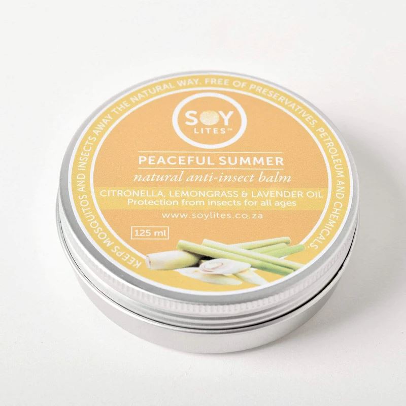 SoyLites 'Peaceful Summer' Insect Repellant Balm Body Moisturisers SoyLites