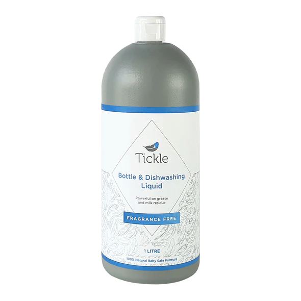 Tickle Lab Baby Bottle & Dish Washing Liquid Kitchen & Bathroom Better Earth 1 litre Fragrance Free 