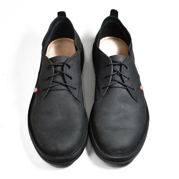 Bummel Asante Tuxedo Leather School Shoes - Thick Sole Shoes Bummel 