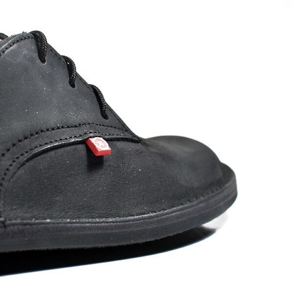 Bummel Asante Tuxedo Leather School Shoes - Thin Sole Shoes Bummel 