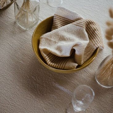 Ecru Skaap Woven Napkins - Mustard (set of 2) Kitchen Textiles Ecru 