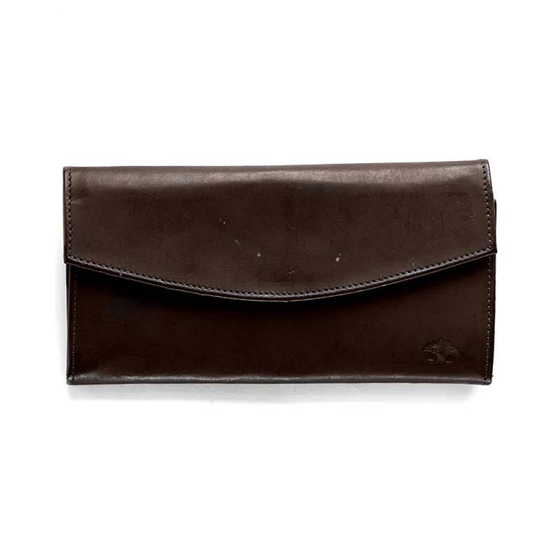 Groundcover Ladies Long Card Purse Purses Groundcover brown 