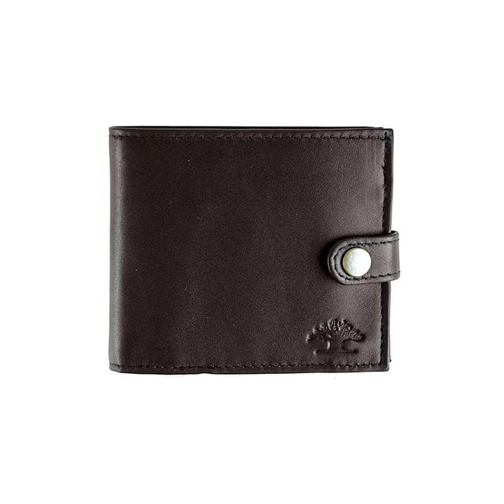 Groundcover Large Men's Leather Wallet Wallets Groundcover black 