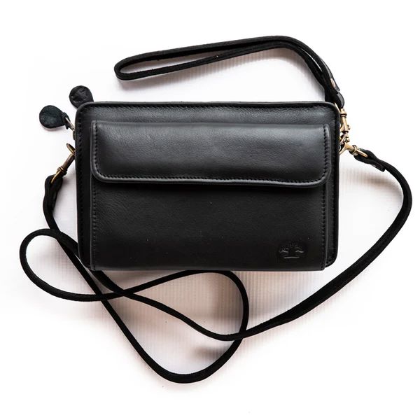Groundcover Leather Unisex Bag Bags & Handbags Groundcover black 