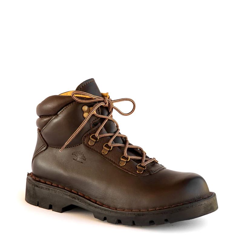 Groundcover Mens Berg Leather Boot - Brown Boots Groundcover 