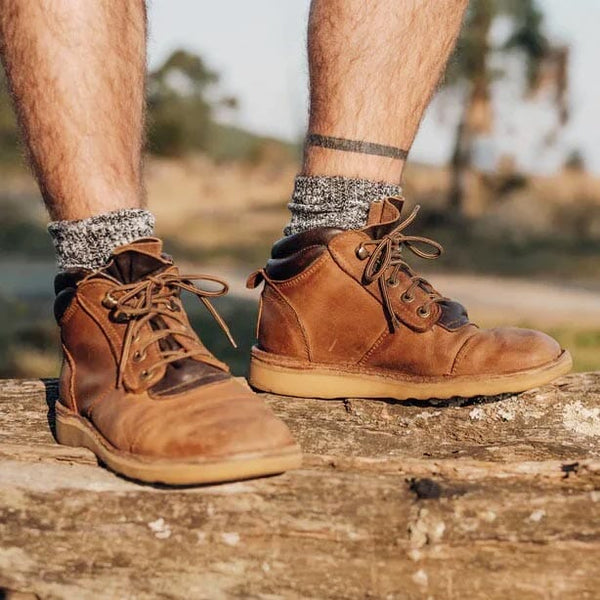 Groundcover Sabie Mens Bush Boot Brown Made by Artisans