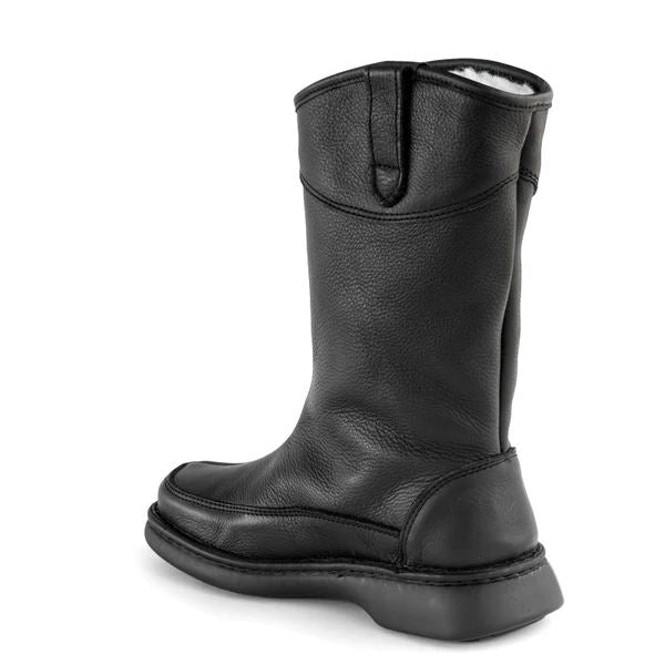 Groundcover Tundra Ladies Wool Boot - Black Boots Groundcover 
