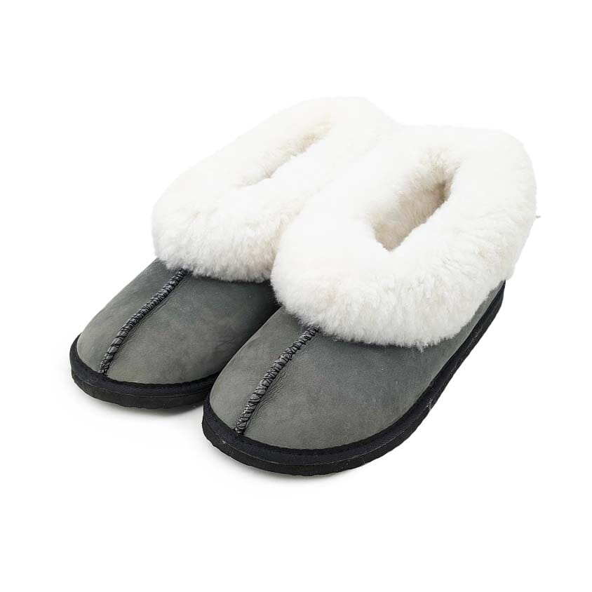 KARU Cosy Sheepskin Slippers - Charcoal Slippers Karu Slippers 3 Sheepskin 