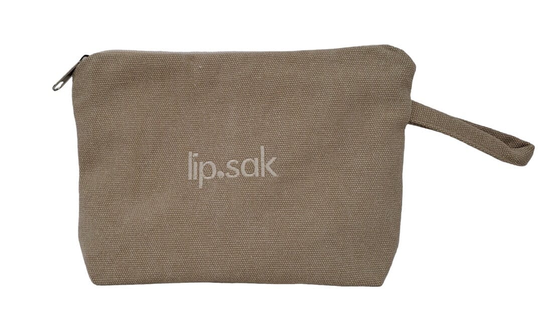 sak.sak Makeup Bag 'lip sak' Bags & Handbags sak.sak khaki 