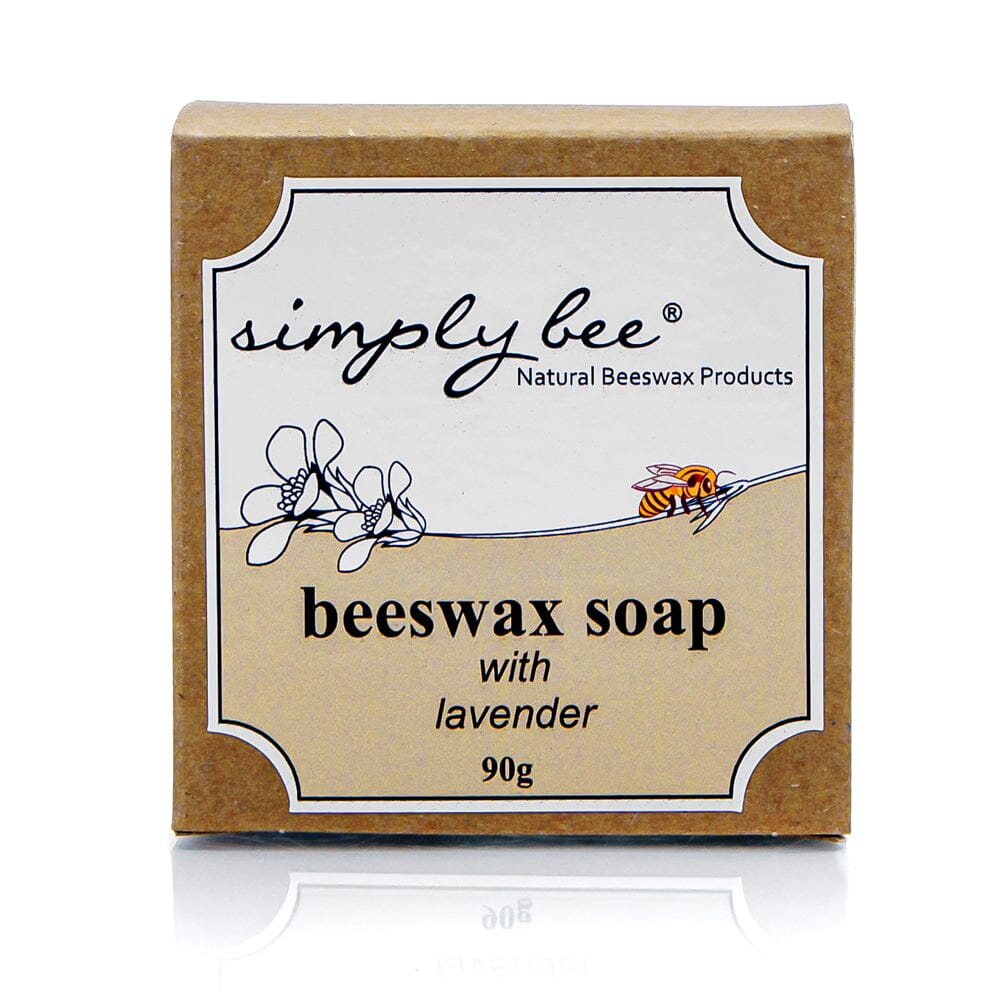 Simply Bee Lavender Beeswax Soap Bar 90g Soaps Simply Bee 