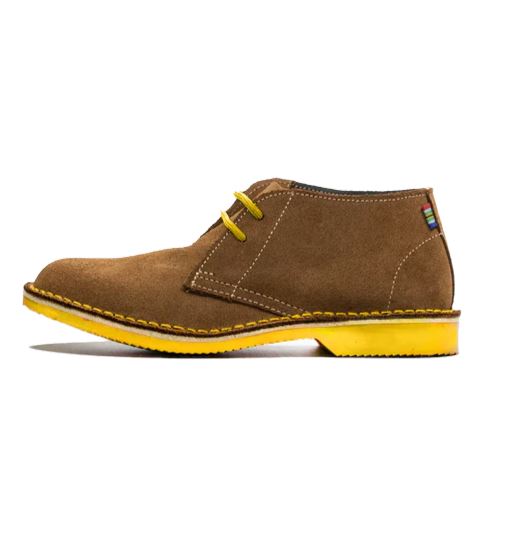 Veldskoen Traditional Heritage Leather Shoe Shoes Veldskoen Vilakazi Yellow 2 