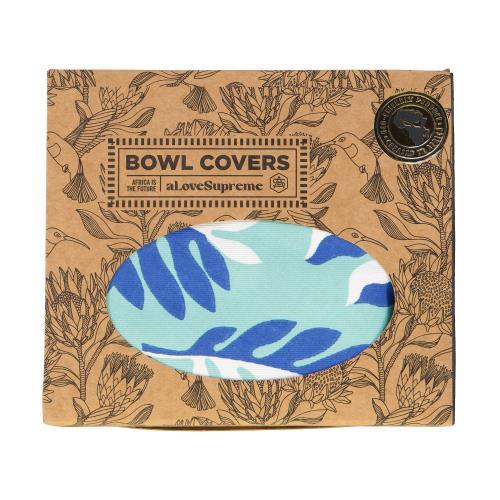 aLoveSupreme Cotton Dish & Bowl Covers Ocean Sway Food Storage aLoveSupreme