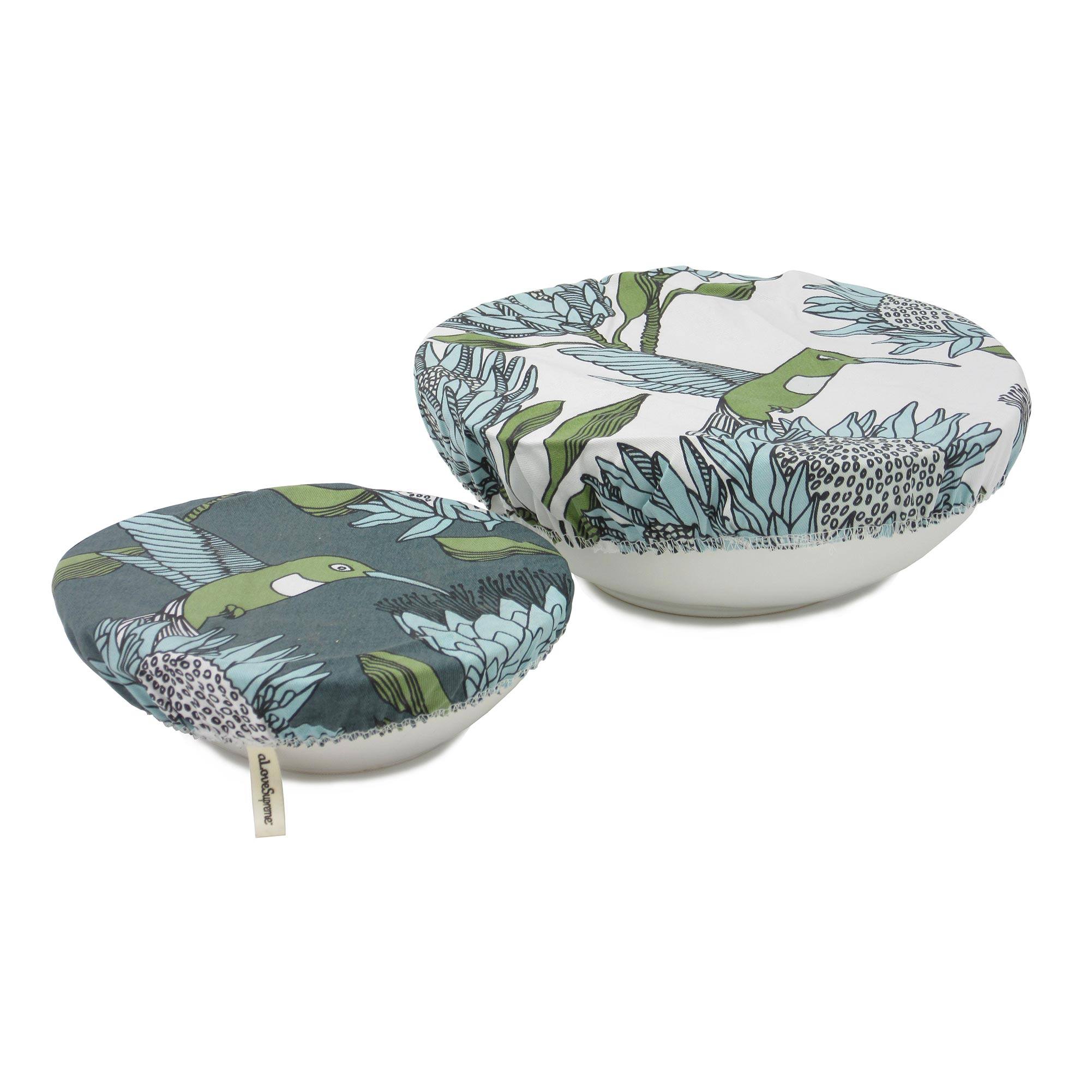aLoveSupreme Cotton Dish & Bowl Covers with Proteas home & decor aLoveSupreme