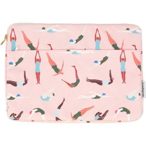 aLoveSupreme Laptop Sleeves with Aqua Theme Digital Device Covers aLoveSupreme 13" size laptop Pink Freestyle 