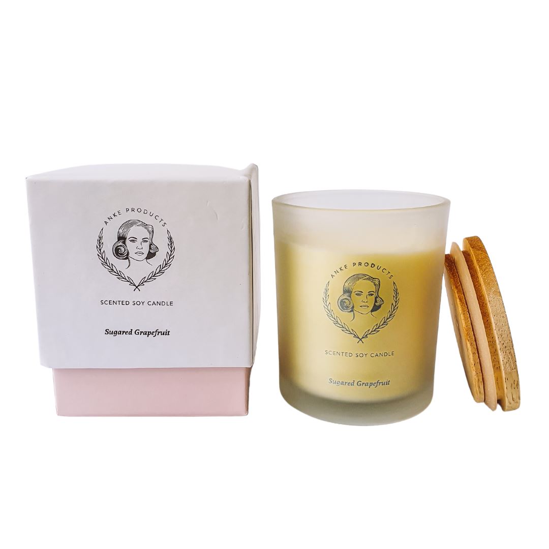 Anke Sugared Grapefruit Soy Candles Candles Anke 160g 