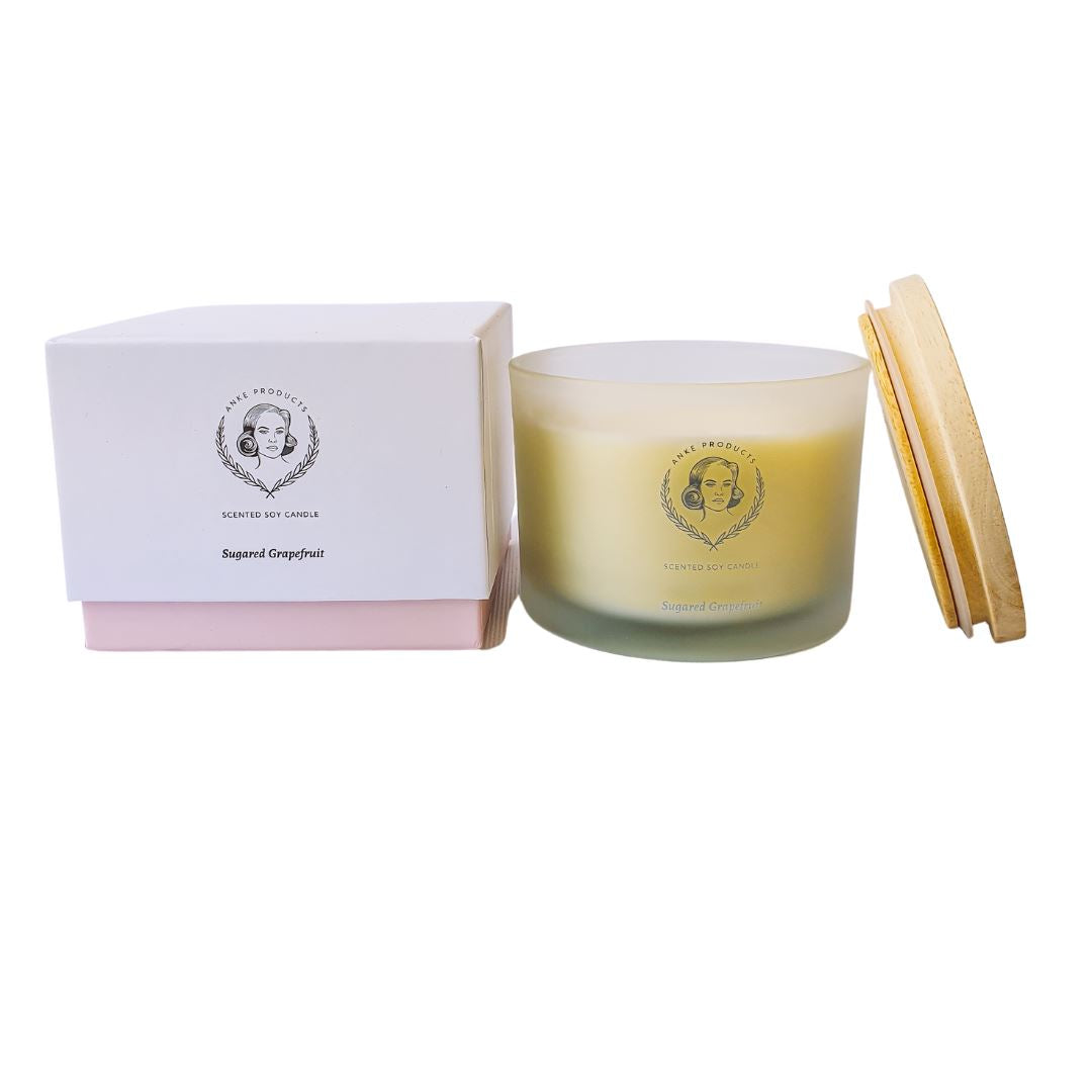 Anke Sugared Grapefruit Soy Candles Candles Anke 370g 